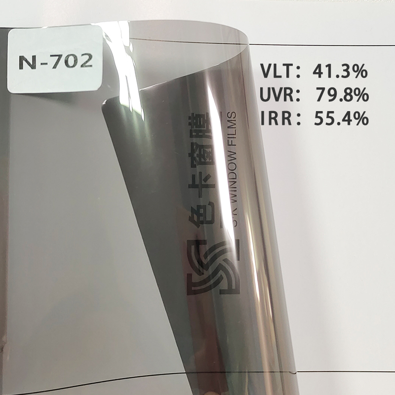 N series automotive laminate car window film explosion-proof thermal insulation solar control film N-702