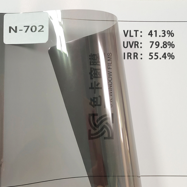 N series automotive laminate car window film explosion-proof thermal insulation solar control film N-702