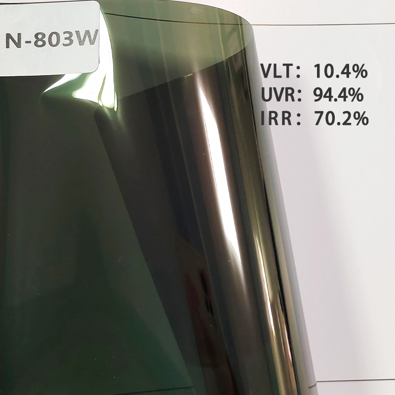1.52*30m Car self adhesive car window tint film car solar explosion-proof thermal insulation solar control film N-803W