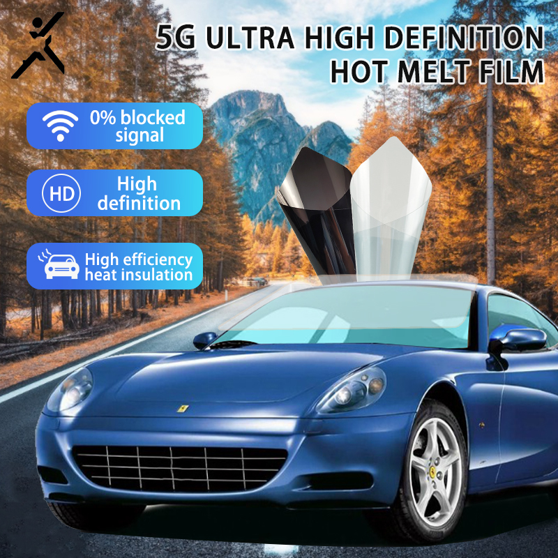 PET Car Solar window tint film Ultra high thermal HD GT-50 50%VLT protective window film waterproof car window film privay