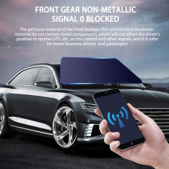 PET Car Solar window tint film Ultra high thermal HD GT-50 50%VLT protective window film waterproof car window film privay