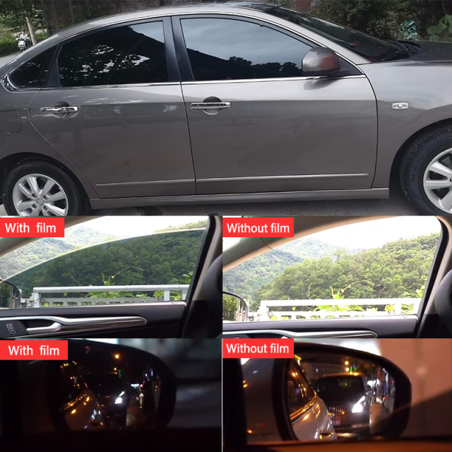 Double silver metal magnetron sputtering heat insulation windshield uv reflective solar window tint film window film VK30