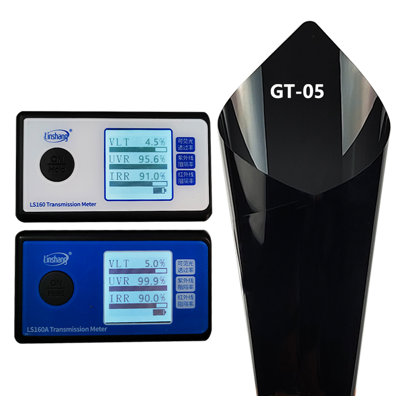 Vlt5% Ultra high heat transfer melting film UV 99% GT-05 Nano Ceramic window tint film car film window