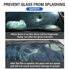 1.52*30m 99% UV reject solar Glass Sun Blocking Privacy films 2mil high insulation film HS3590 window tint film for glass