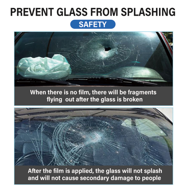 1.52*30m 99% UV reject solar Glass Sun Blocking Privacy films 2mil high insulation film HS3590 window tint film for glass