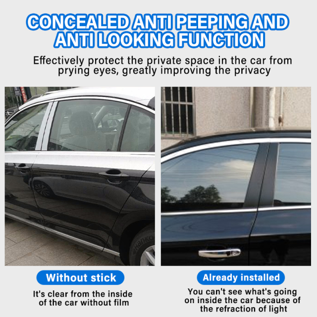 Single silver Phantom S60 sun heat rejection reflective film window tint solar film mirror waterproof privacy film