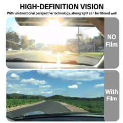 UV proof 3..5mil explosive proof solar window tint car nano ceramic tinting safety car window film for car glass