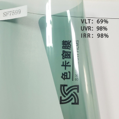 UV proof 3..5mil explosive proof solar window tint car nano ceramic tinting safety car window film for car glass