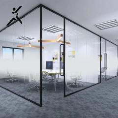 Office decorative glass window tint film White bidirectional snowflake gradient PET privacy protective film building film