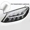 Transparent Motorcycle Headlight Automobile Dark Black Tail Light Led Lamp Film Car Headlight Tint Film TPH lamp protective film