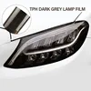 Car TPH Headlight Light Black Automobile Tail Light Led Lamp Film Scratch proof Car Wrap Protective Headlight Film Motorcycle
