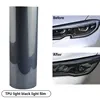 Car TPH Headlight Light Black Automobile Tail Light Led Lamp Film Scratch proof Car Wrap Protective Headlight Film Motorcycle