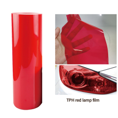 Transparent Motorcycle Headlight Automobile Dark Black Tail Light Led Lamp Film Car Headlight Tint Film TPH lamp protective film