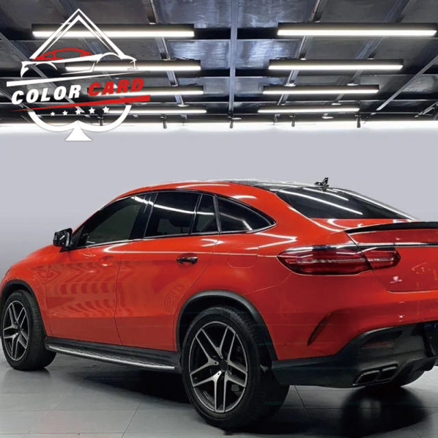 Ultra Gloss Ferrary Red Car Wrap Film car wrapping film vinyl Stickers Glossy Red car wrap vinyl film
