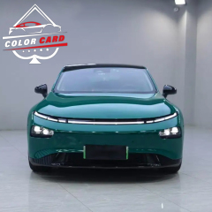 Gloss Scratch proof Car Wrap Vinyl Film Crystal Hell Green Air Bubble vinyl wrap film pvc decorative film for car