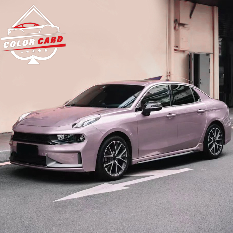 Car Body Sticker Porschee Original iceberry powder Car Wrap Vinyl Silver Decorative Films Car Wrapping Foil Adhesive Vinyl