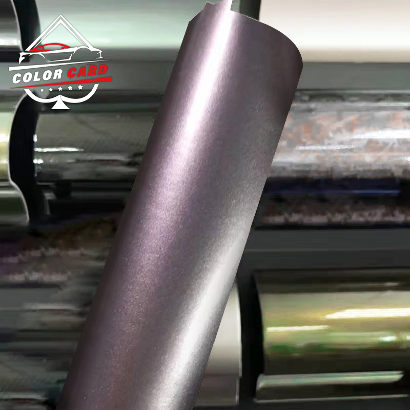 Car Body Sticker Porschee Original iceberry powder Car Wrap Vinyl Silver Decorative Films Car Wrapping Foil Adhesive Vinyl