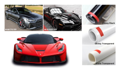 Glossy TPH TPU PPF film self healing Clear Anti Scratch Self-adhesive Transparent ppf Car Paint Protection Film