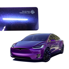 Color TPU PPF TPU GT Violet Car Wrapping Film Color Changing Car Films Wrap 1.52*15M Car Stickers