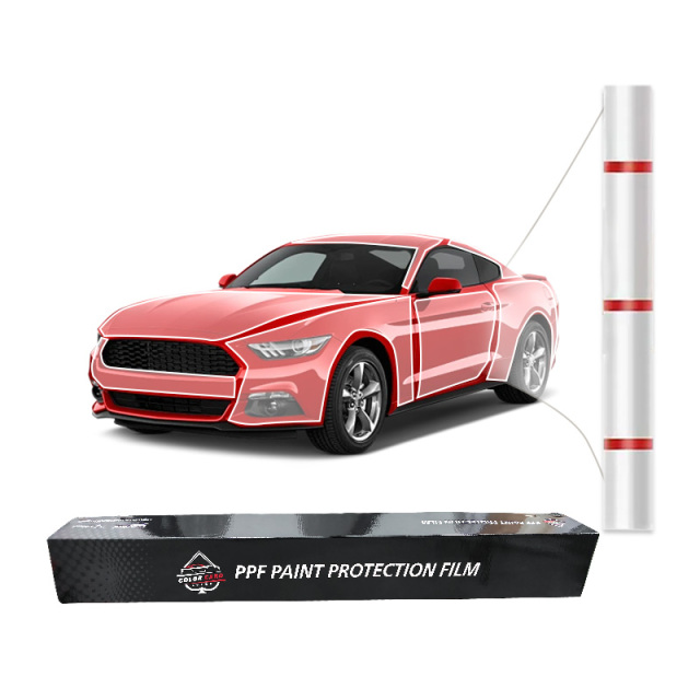 Good Quality CAR Paint Protection Film 1.52*15M 7.5mil Transparent Self Healing Hydrophobic PPF Anti Yellow Car Body Film