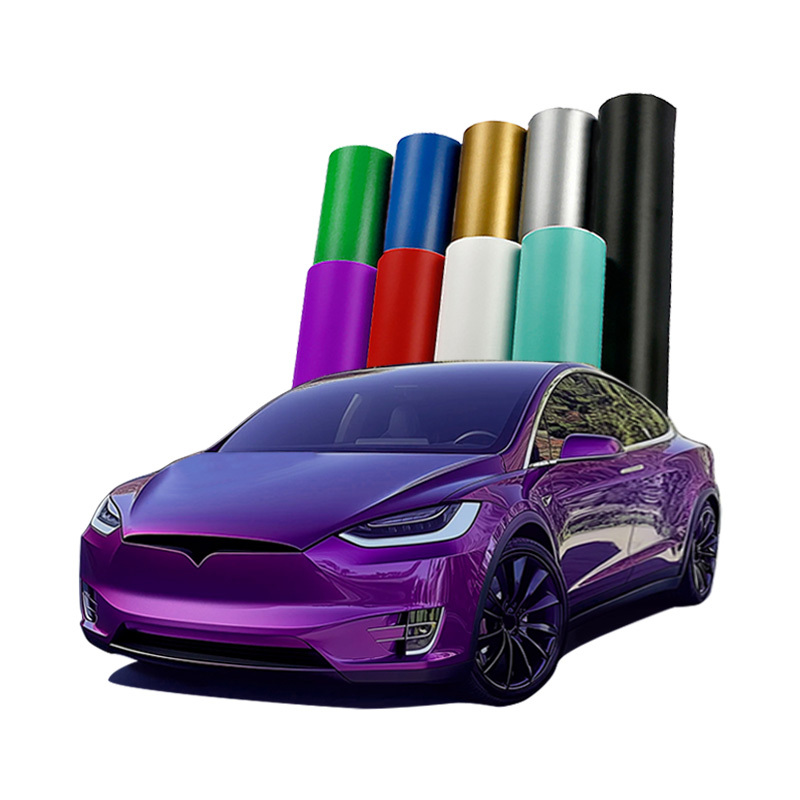 Vinyl Wrap Roll TPU GT Violet Car Wrapping Film Color Changing Car Films Wrap 1.52*15M Car Stickers