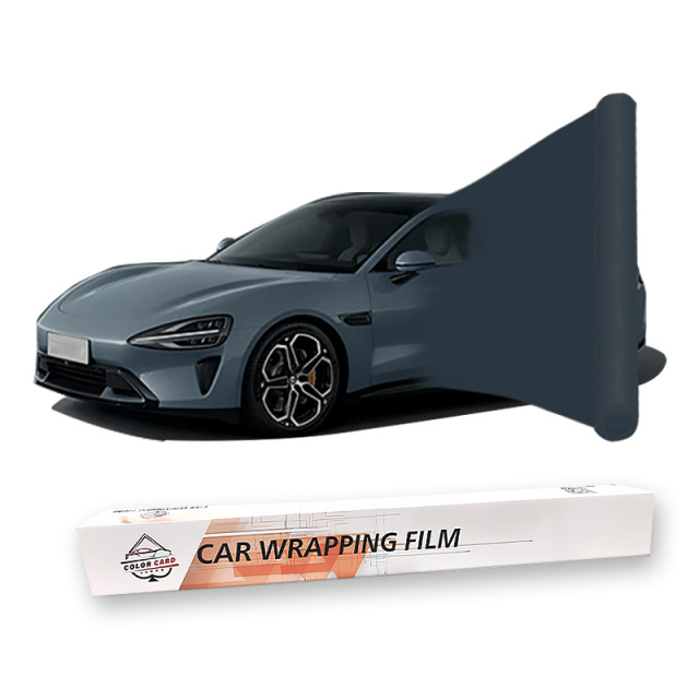 1.52*15M /Roll Anti Scratching Blue Car Wrap Glossy TPU Paint Protection Film Self Healing Automotive Change Color PPF