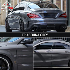 Color Card Berina Grey Colored PPF Film TPU Protective Self Healing Film TPU Anti Scratch Film