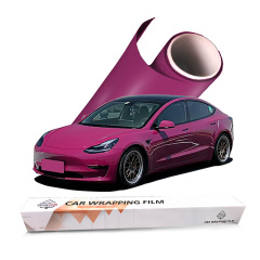 Manufacture Color Card 1.52*15m TPU Changing Color Car Film Car Stickers Red Color PPF TPU Self-healing Auto Film