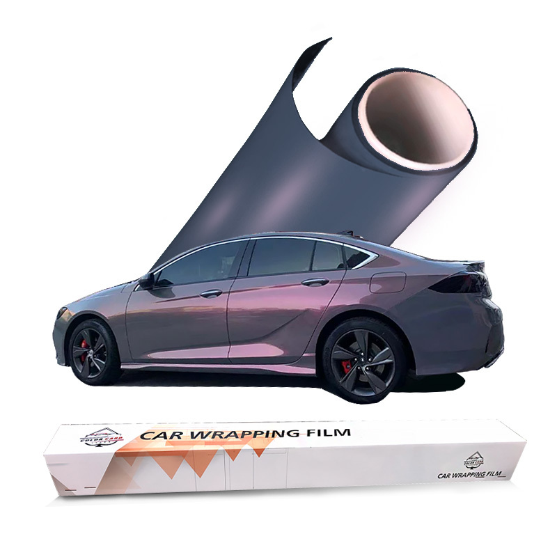 Color Card 1.52*15m TPU Changing Color Car Film TPU Car Vinyl High Stretchable Heat Repair Films