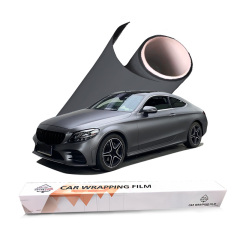 Color Card 1.52*15m TPU Changing Color Car Film Best Quality TPU PPF Protective Vinyl Wrap Matte Amg Mountain Grey for Car Body