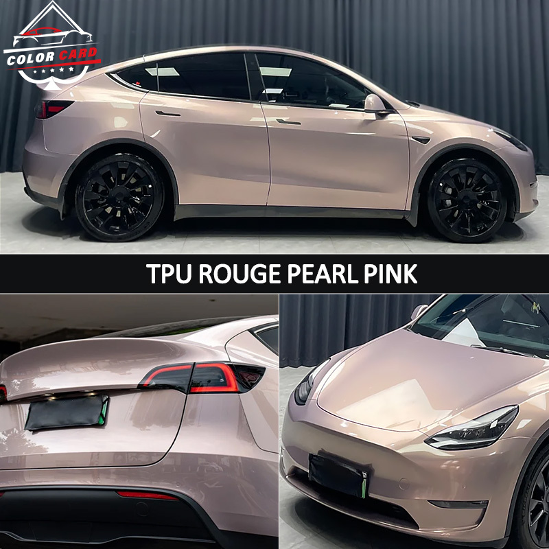 7.5mil Thickness Super Glossiness 6-Year Warranty TPU Anti-Scratch Self-Healing 1.52*15m Film Color-Changing Car PPF