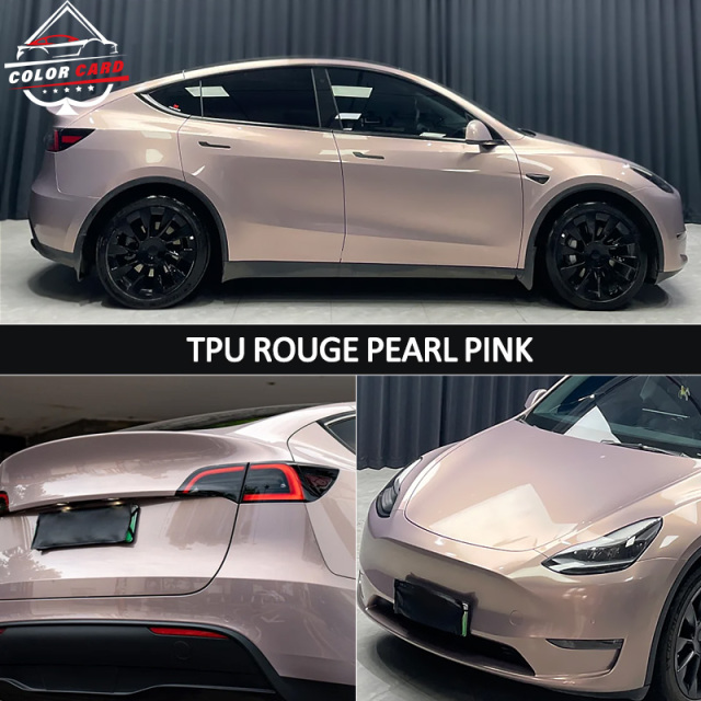 7.5mil Thickness Super Glossiness 6-Year Warranty TPU Anti-Scratch Self-Healing 1.52*15m Film Color-Changing Car PPF