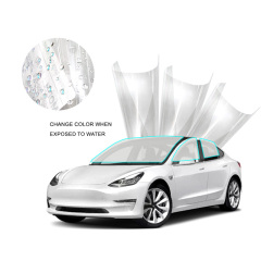Color Card Wholesale Price 1.52*30M UVR 99% Auto Window Film Change Color Exposed Water Chameleon Car Window Tint Film