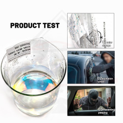 Color Card Wholesale Price 1.52*30M UVR 99% Auto Window Film Change Color Exposed Water Chameleon Car Window Tint Film