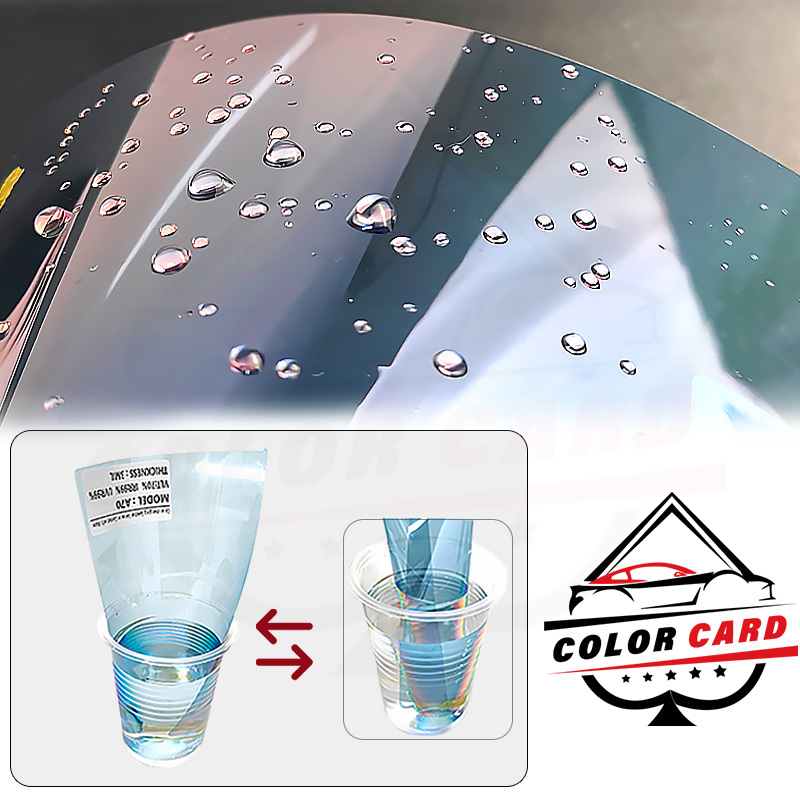 VIT70% Window Film 10 Years Warranty Heat Insulation Change Color Exposed Water Chameleon Car Window Tint Film