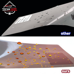 Color Card New Product 3mil Thickness Solar Film Changes Color of Car Window Film When Exposed to Water