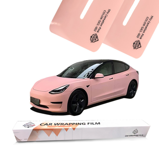 Color Card Wholesale Factory Price TPU Color Changing Film Sticker Car Body Wrap Vinyl Color Changing Wrap Cars Film