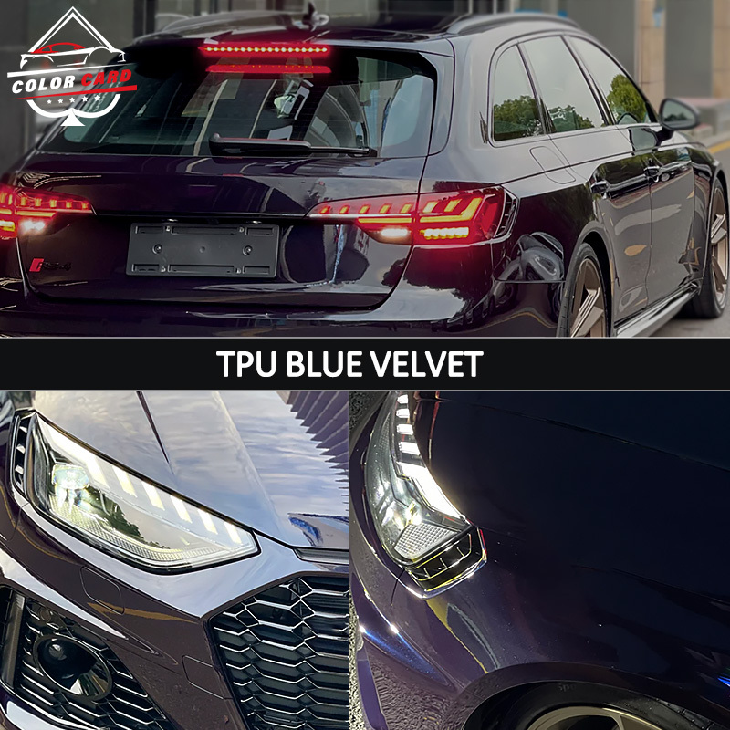 TPU Car Wrap Vinyl Full Body Anti Scratch Color PPF Change Film Car Wrap Covering Film 1.52*15m