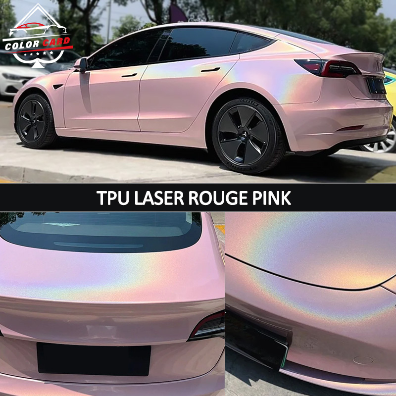 High Quality Self Repairing TPU Color PPF Film Self-Healing Car Protection Vinyl Scratch-Resistant Color-Changing Body Wrap