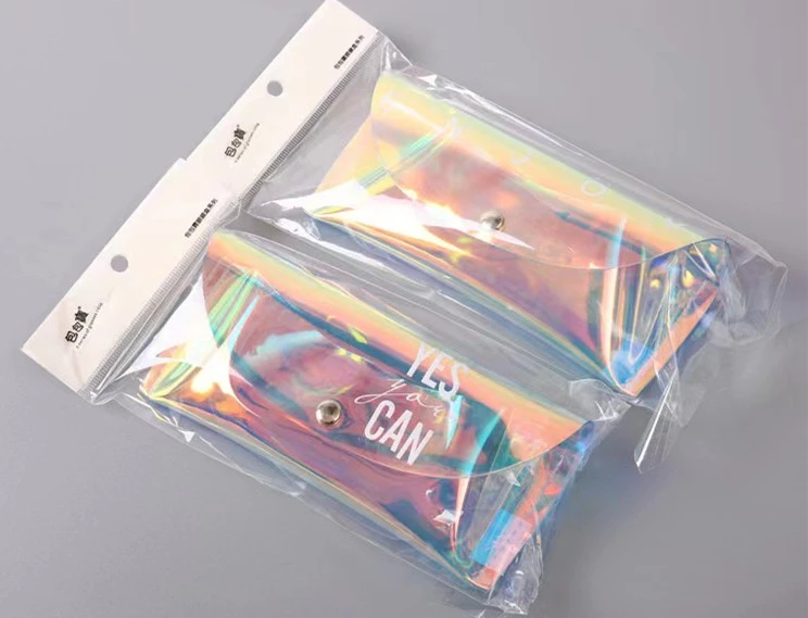 PVC Transparent and Durable Eyeglasses Cases, Laser Protective Case For Glasses, Spectacle Cases 1PCS Large Size