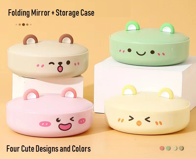 Mirror Large Portable Super HD Mirror Makeup Mirror Hand Free/ Tabletop Detachable Mirror 5.98X8.66 Inch
