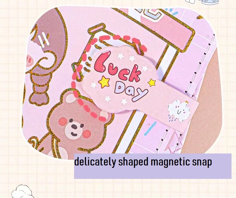 2Pcs Soft PU Leather Cover Journal Sketchbook, Journal and Notebook for Girls - Size 5.3"x5.3" With Magnetic Snap, Perfect for Journal, Doodling, Sketching and Notes