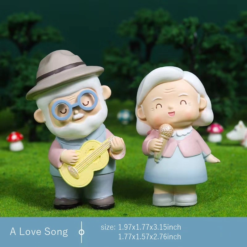 4Pcs Flying Rabbits Playing Musical Instrument Series Figurine Statue Rabbit Sculpture Room Décor, Sculptures Home Décor, Table Decor, Figure Ornament Blind Box Design (Boshun)