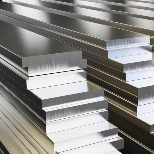 WLALLSS Flat Bar Aluminium Sheet Metal Strips,Various Sizes,Length is 500mm  (5 Pieces),4mm x 15mm x 500mm