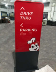 Factory Outlet restaurant signboard signage light box signs led illuminated acrylic letter sign