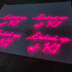 solid acrylic neon letter sign happy birthday sign board festive decoration birthday decor