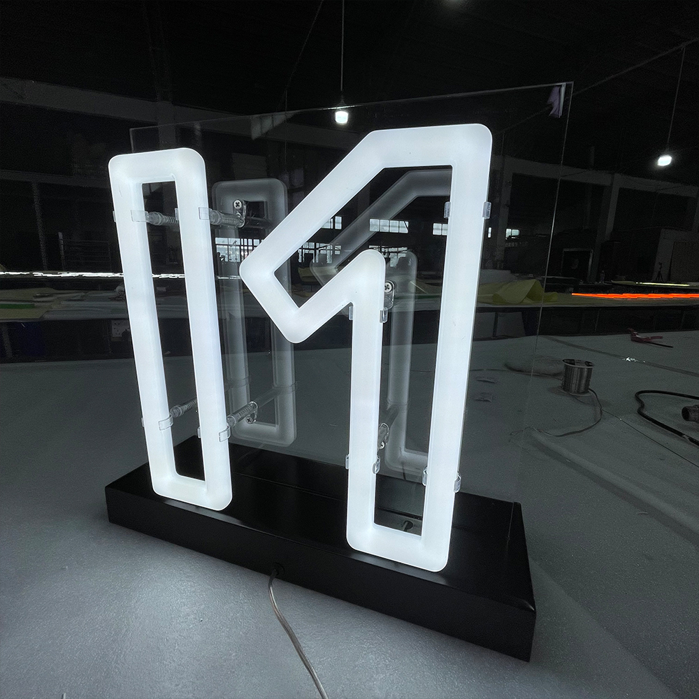 solid acrylic neon letter sign happy birthday sign board festive decoration birthday decor