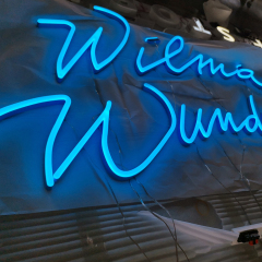 Customized high-end LED acrylic neon sign channel word meter 3D letters luminous sign