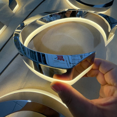 Light Open Lit Diy Led Channel Sign Acrylic Letter Signs Backlit Letters Outdoor Waterproof Lighting Led Channel Letters Signage