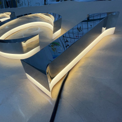 Light Open Lit Diy Led Channel Sign Acrylic Letter Signs Backlit Letters Outdoor Waterproof Lighting Led Channel Letters Signage